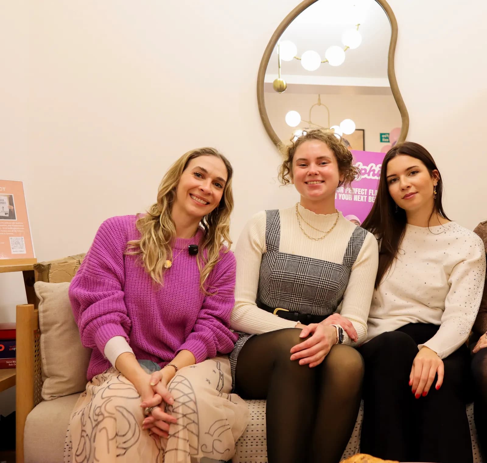 People meeting at Delphi's London flatshare community launch party