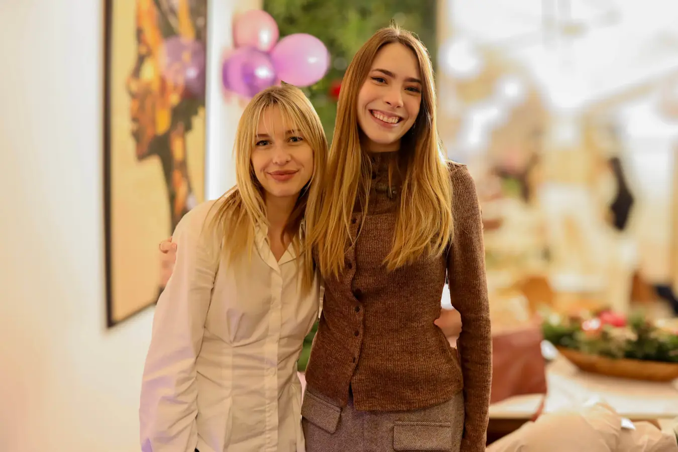 Women meeting at Delphi's London flatshare community launch party