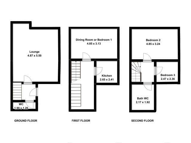 Large unfurnished double room in West London - photo 4