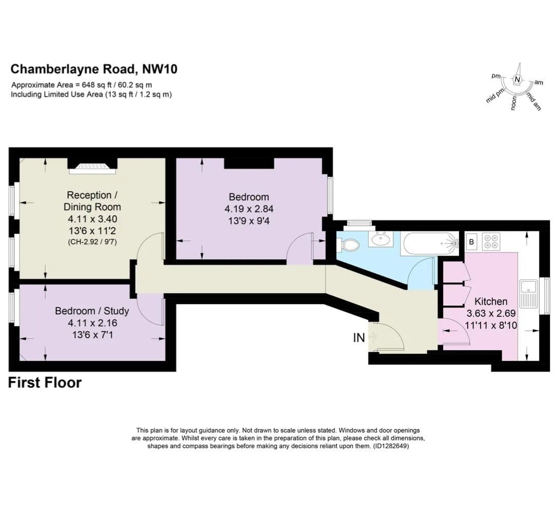 🌞 Double room available in bright, refurbished flat 🌞 - photo 4